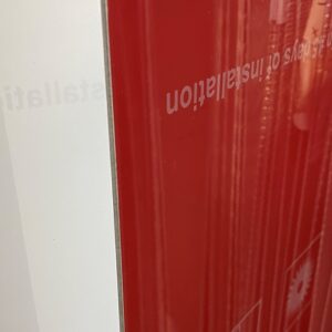 Signboard - Light Red 1220mm X 2440mm Sheet