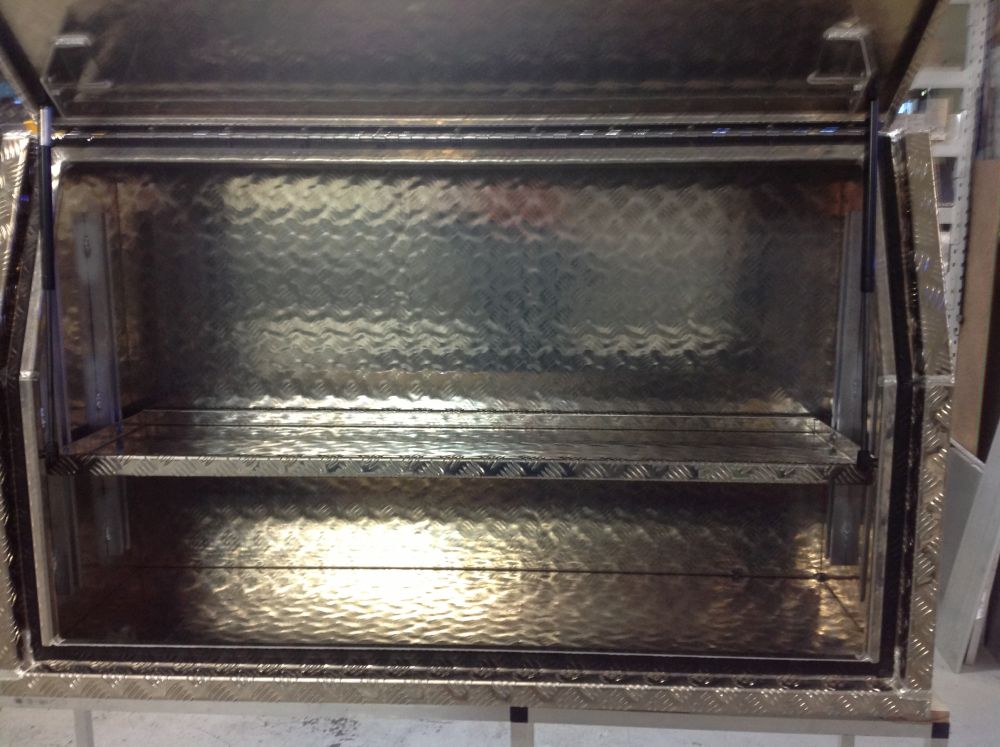 Front Opening Tool Box 1100mm x 850mm x 550mm Full Door Adjustab