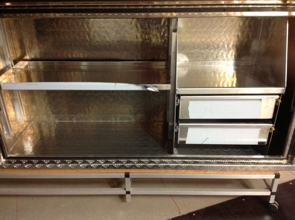 Front Opening  Tool Box 1700 x 850 x 550mm  - FULL DOOR