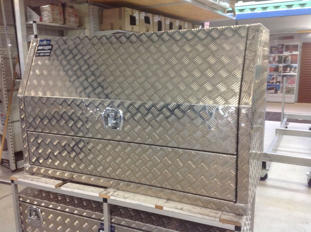 Front Opening Tool Box 1700 x 850 x 550  2 DOOR TREAD PLATE