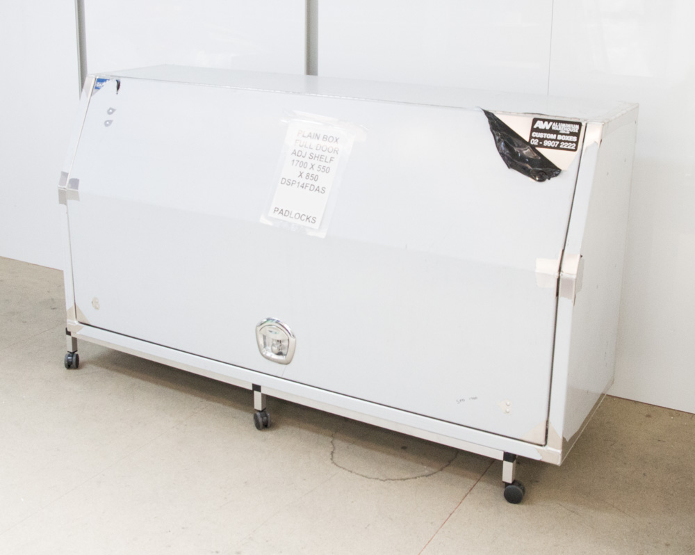 Plain Front Opening Tool Box 1400 x 850 x 550  - FULL DOOR