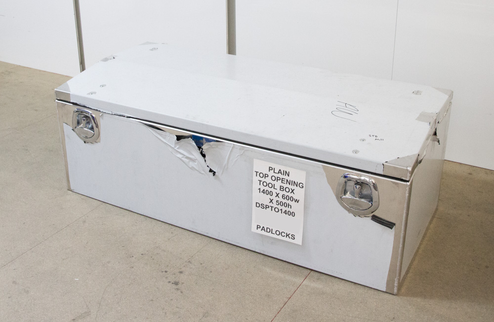 Plain 1700mm Tool Box Top Open 3mm