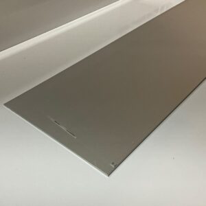 Flat Bar 100mm x 1.5mm x 4mtr Clear Anodised