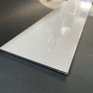 Flat Bar 100mm x 3mm x 4mtr White