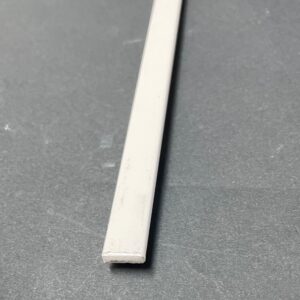 Flat Bar 10mm X 3mm X 4mtrs Pearl White
