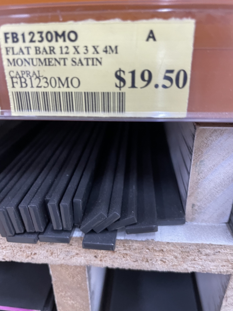 Flat Bar 12mm X 3mm X 4mtrs Monument