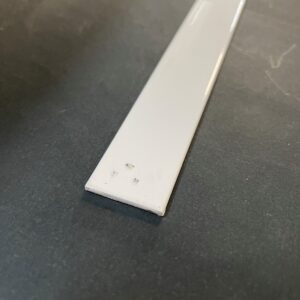 Flat Bar 20mm x 1.6mm x 4mtr White