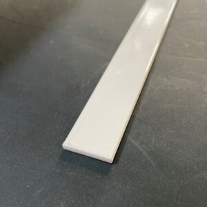 Flat Bar 20mm X 3mm x 4mtr  White