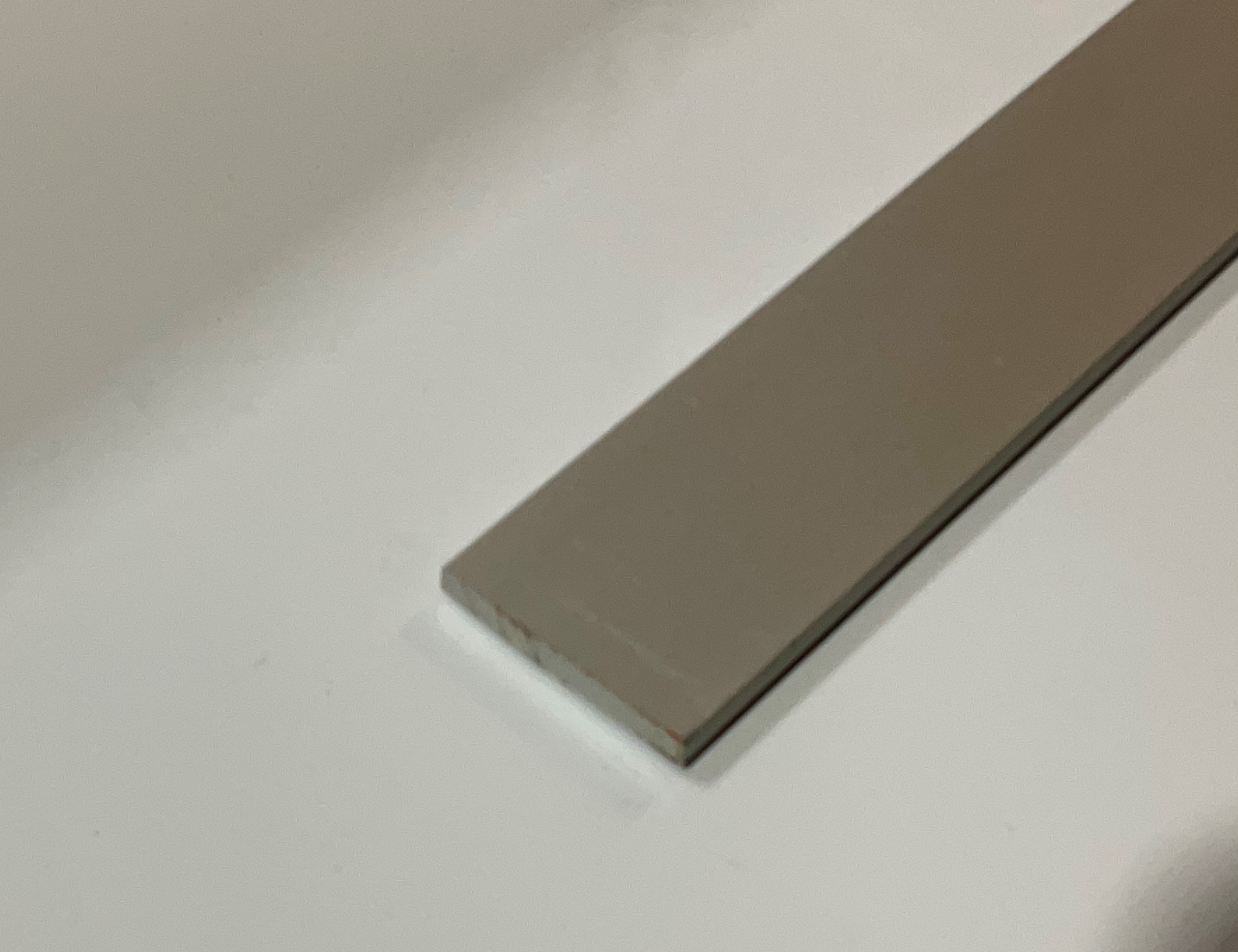 Flat Bar 25mm x 3mm x 4mtr Clear Anodised