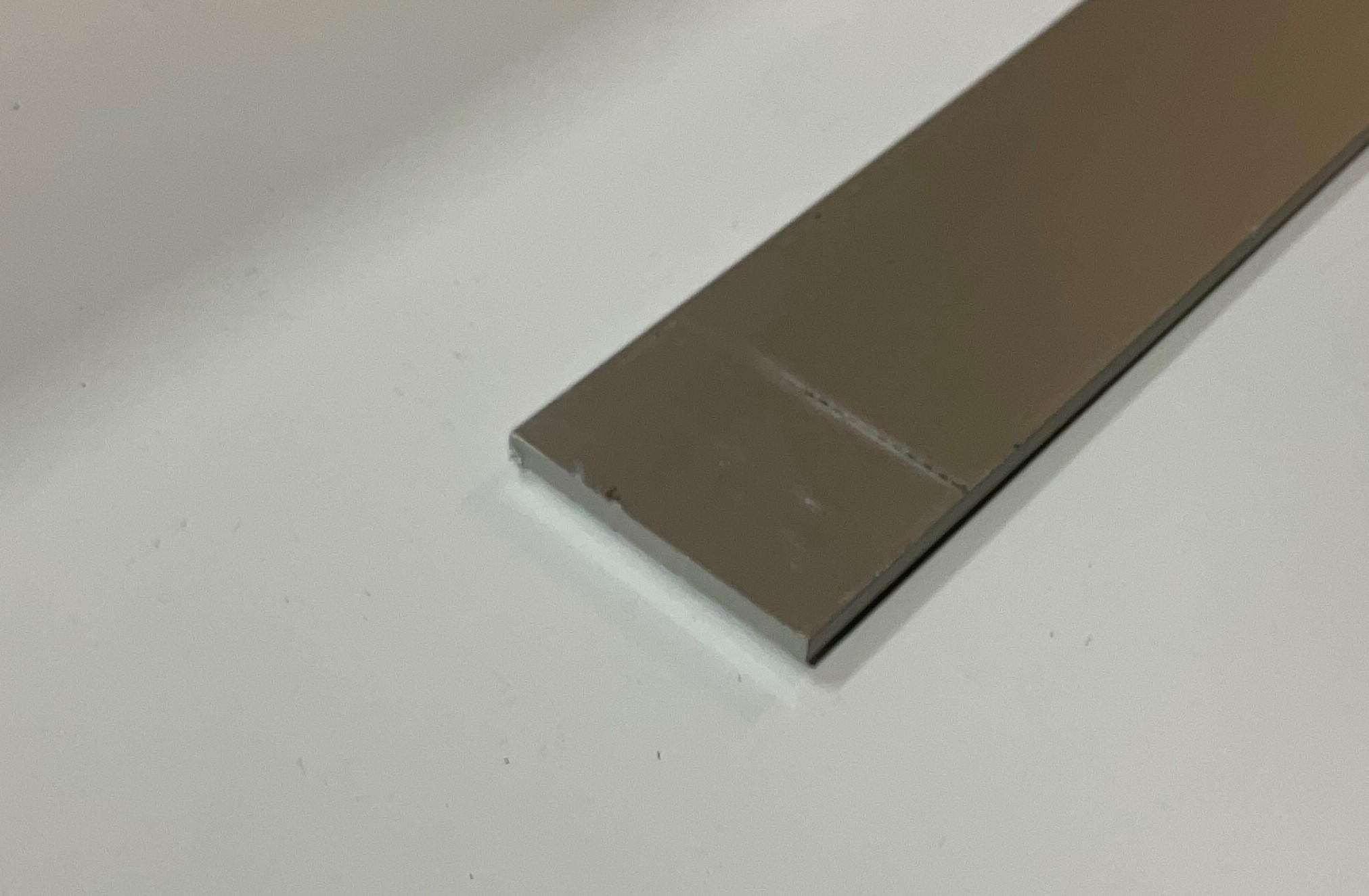 Flat Bar 32mm x 3mm x 4mtr Clear Anodised