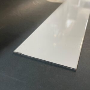 Flat Bar 80mm x 1.6mm x 4mtr White