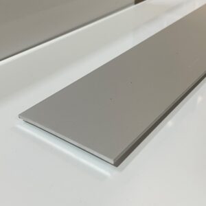 FLAT BAR 80MM X 3MM X 4MTR CLEAR ANODISED