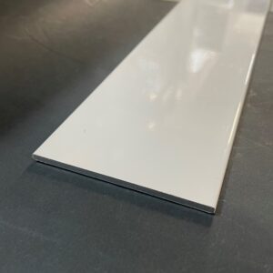Flat Bar 80mm x 3mm x 4Mtr White