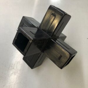 P60 Qubelok 6 Leg Connector Black