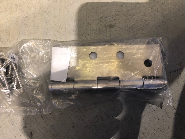 Hinge Butt Stainless Steel 100mm X 75mm X 2.5mm Fp