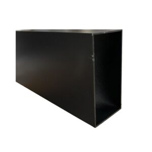 RHS 100 x 50 x 1.6mm x 6.5Mtrs Black Textura