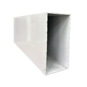 Rect. Hollow Section (RHS) 100mm x 50mm x 1.6mm x 6.5Mtrs WHITE