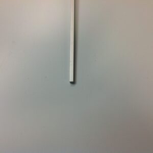 Square Bar 6mm x 4mtr Clear Anodised 15UM