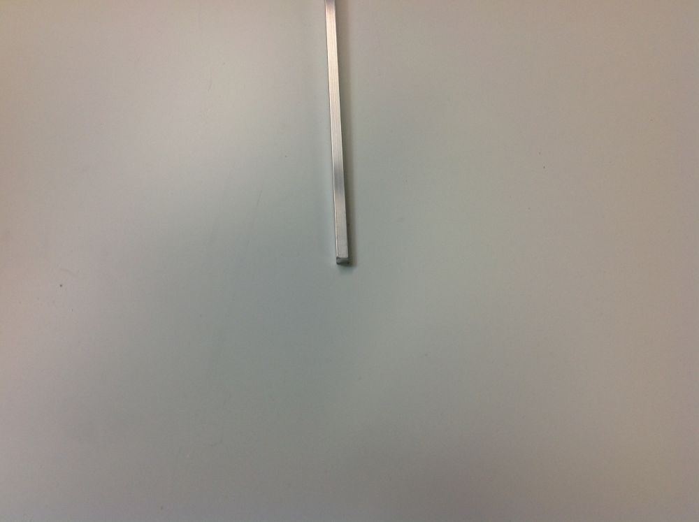 Square Bar 10mm x 4mtr Milled 6060 T5