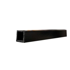SHS 12mm X 1.57mm X 6.5Mtr BLACK