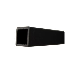 SHS 16mm X 1.75mm X 6.5Mtr  BLACK Textura