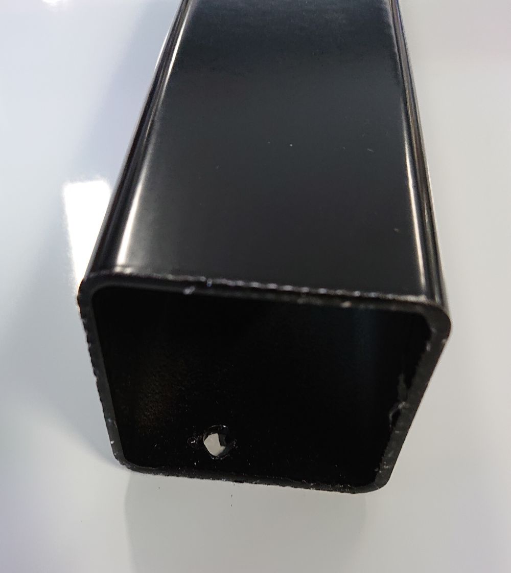 SHS 50mm x 2mm x 6.5Mtr Black Radius