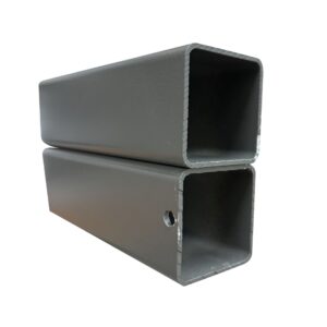 SHS 50mm X 2mm X 6.5Mtr RADIUS EDGES W/GREY SQUARE HOLLOW