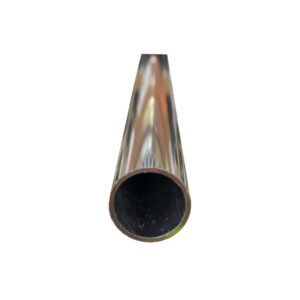 TUBE 25mm X 1.6mm X 6.5Mtr BRIGHT SILVER