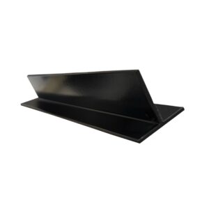 Tee Section 25mm x 25mm x 1.6mm x 6.5M Black