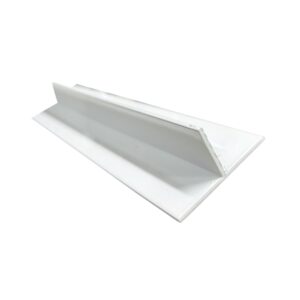 Tee Section 40mm X 20mm X 1.5mm X 6.5mtrs White