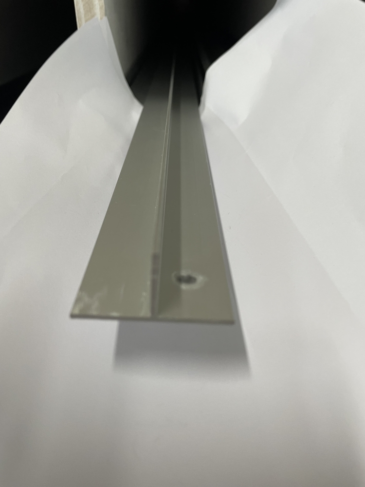 Tee Section 40mm X 20mm X 1.5mm X 6.5mtrs Clear Anodised