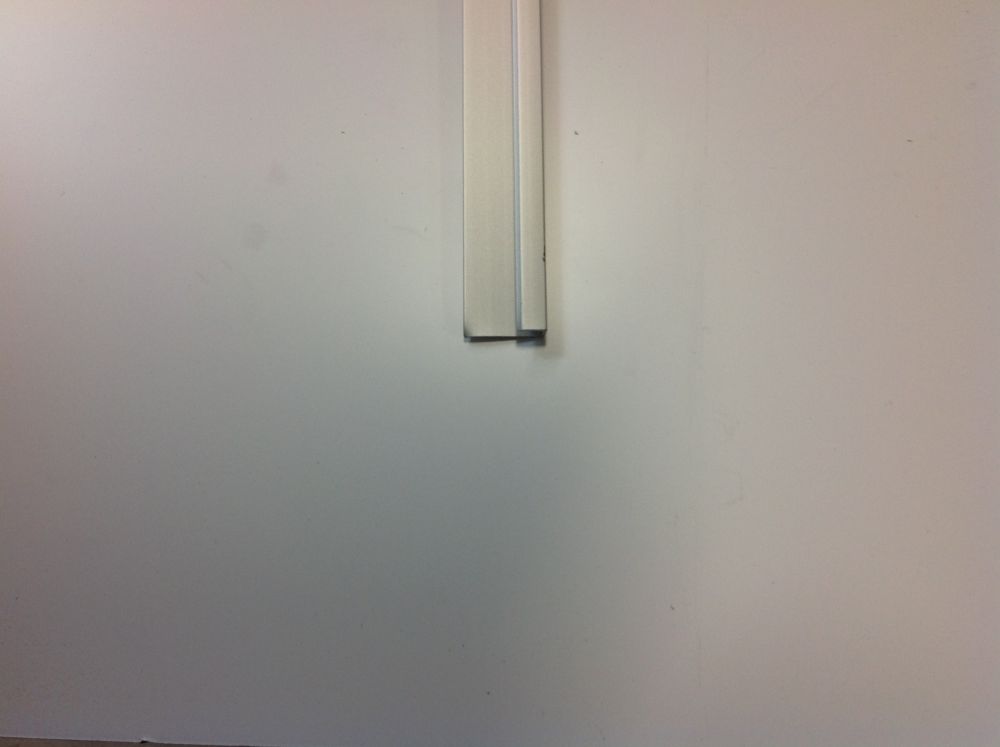 Wall Board Edge 4mtr Clear Anodised